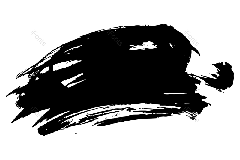 水墨图片,墨水元素,笔触PNG,毛笔笔触免抠素材
